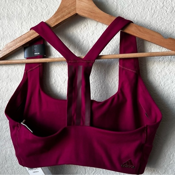 New with tags adidas Women's Training Medium Support Better 3-Stripes XS- DD - Picture 12 of 14